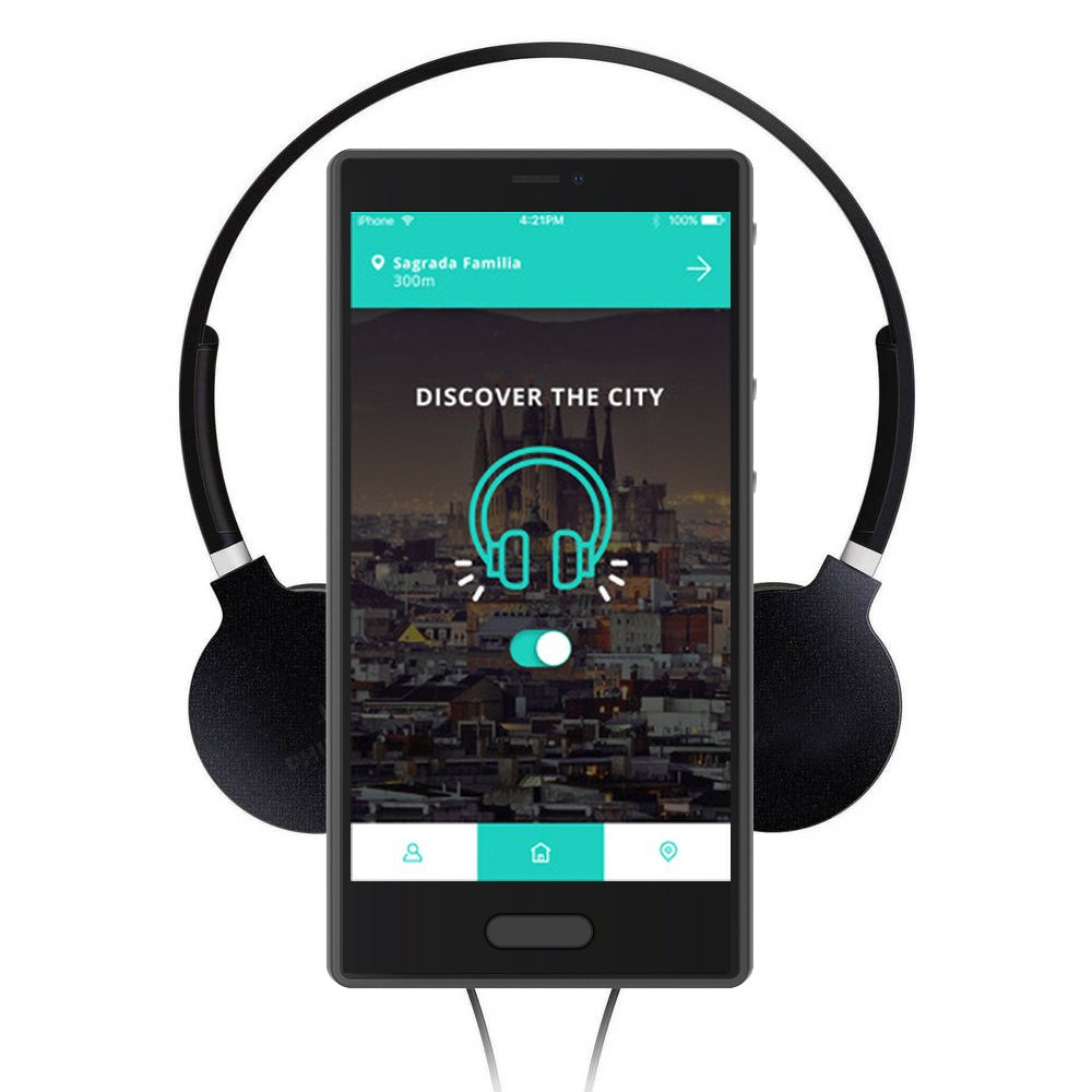 ODM 5.5inch Multimedia Tour Guide IR NFC RFID Android Translator Android Handheld Audio Guide Mobile